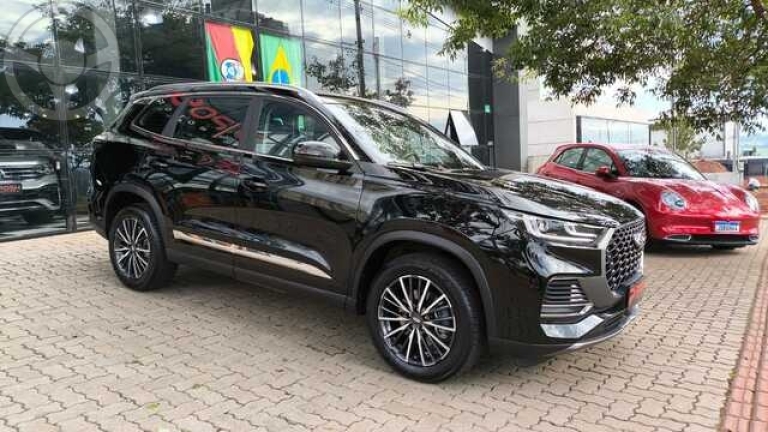 CAOA CHERY - TIGGO 8 PRO HYBRID - - BAIXO - - 2023/2024 - PRETA - R$ 214.900,00
