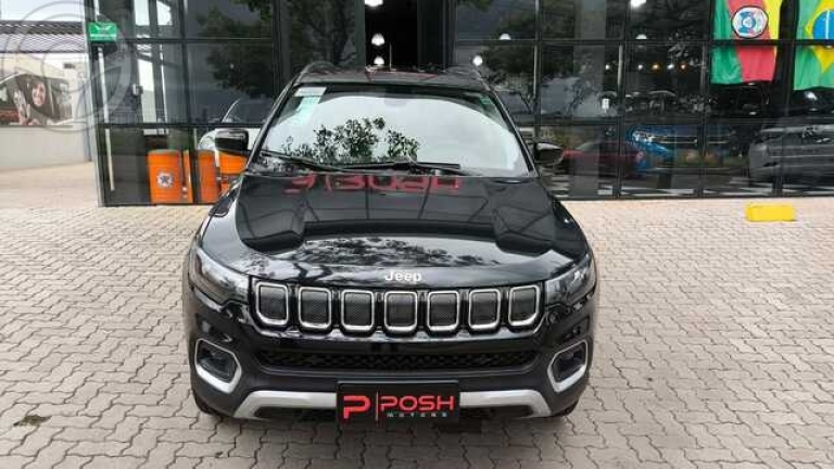 JEEP - COMPASS LONGITUDE 2.0 TURBO 4X4 - - 26 - IGUAL A ZERO - 2023/2023 - PRETA - R$ 174.900,00