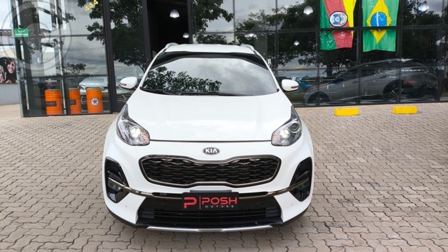KIA MOTORS - SPORTAGE EX2 AUT - - 2018/2019 - BRANCA - R$ 114.900,00