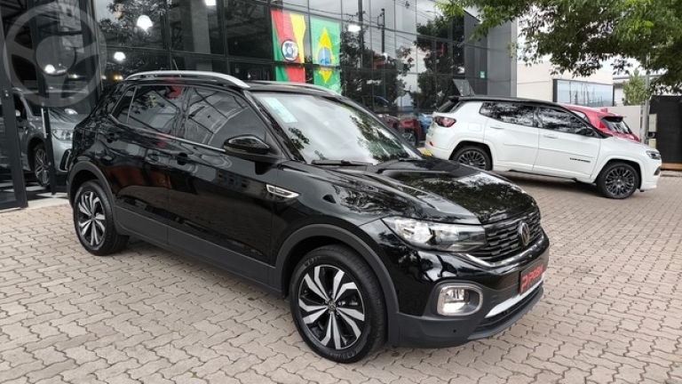 VOLKSWAGEN - T CROSS TCROSS HIGHLINE 1.4 TURBO - 25 - GARANTIA DE FÁBRICA - - 2023/2024 - PRETA - R$ 144.900,00