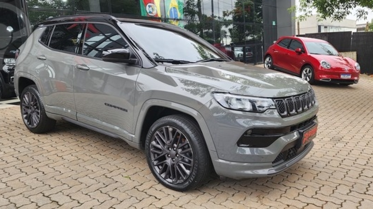 JEEP - JEEP COMPASS S 1.3 TURBO - - BAIXO - - 2022/2022 - CINZA - R$ 159.900,00
