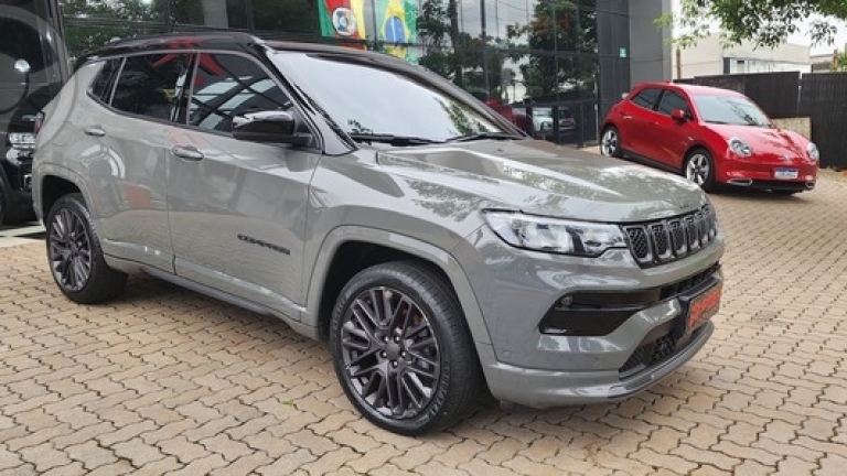 JEEP - JEEP COMPASS S 1.3 TURBO - - BAIXO - - 2022/2022 - CINZA - R$ 159.900,00